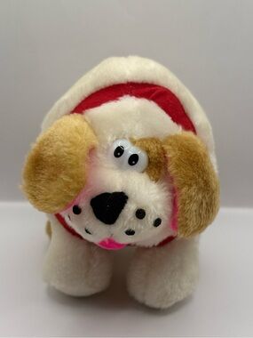 Vintage Cloud 9 Puff Dog Stuffed Animal Plush